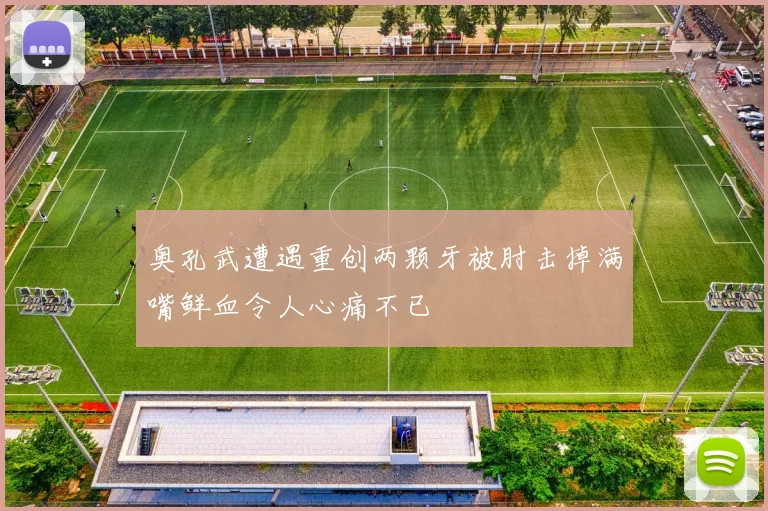 奥孔武遭遇重创两颗牙被肘击掉满嘴鲜血令人心痛不已